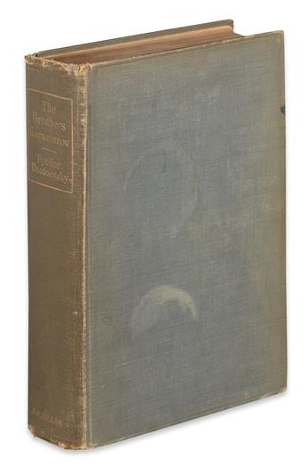 DOSTOYEVSKY, FYODOR. The Brothers Karamazov. A Novel in Four Parts and an Epilogue.